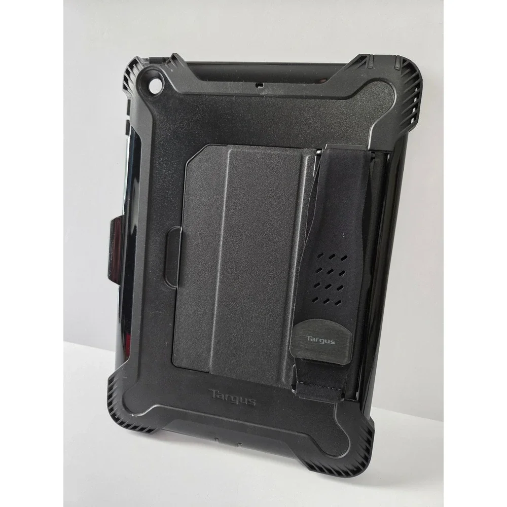 Targus SafePort Rugged iPad Case Black THD498GLZ-50 with Hand Strap Kickstand